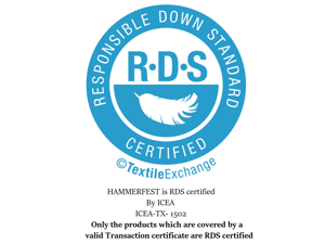 RDS Responsible Down Standard Certified